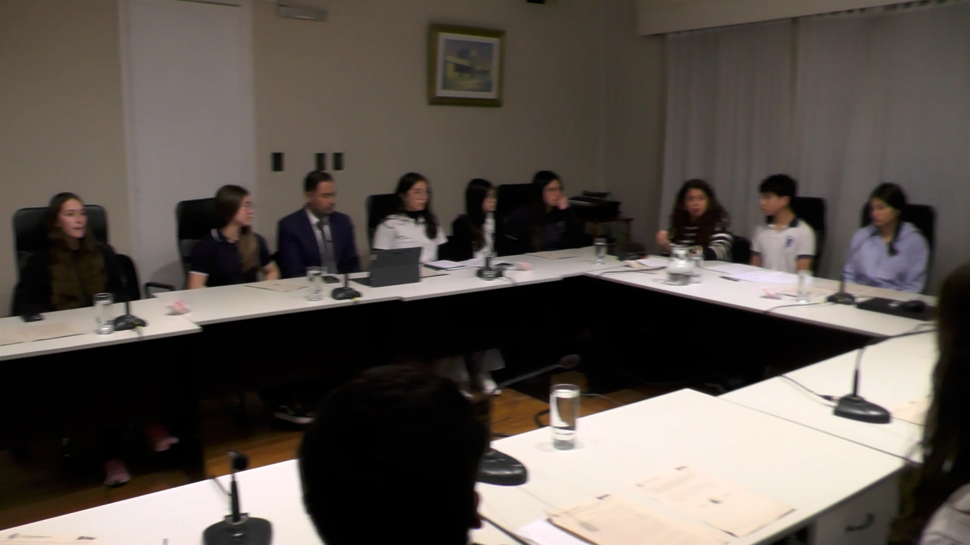 Estudiantes de la Escuela Normal llevaron al Concejo un proyecto sobre inclusión y primeros auxilios