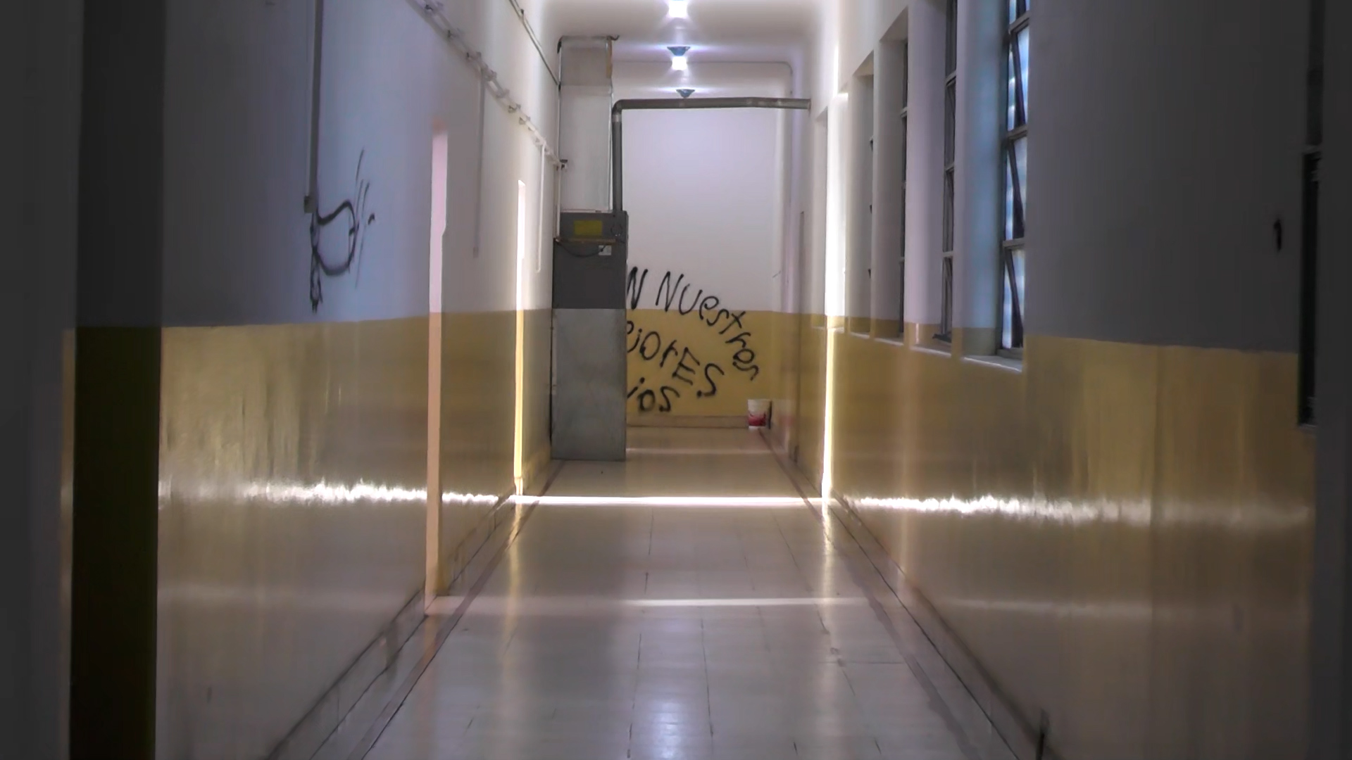 Grave hecho de vandalismo en la Escuela Normal de Bell Ville