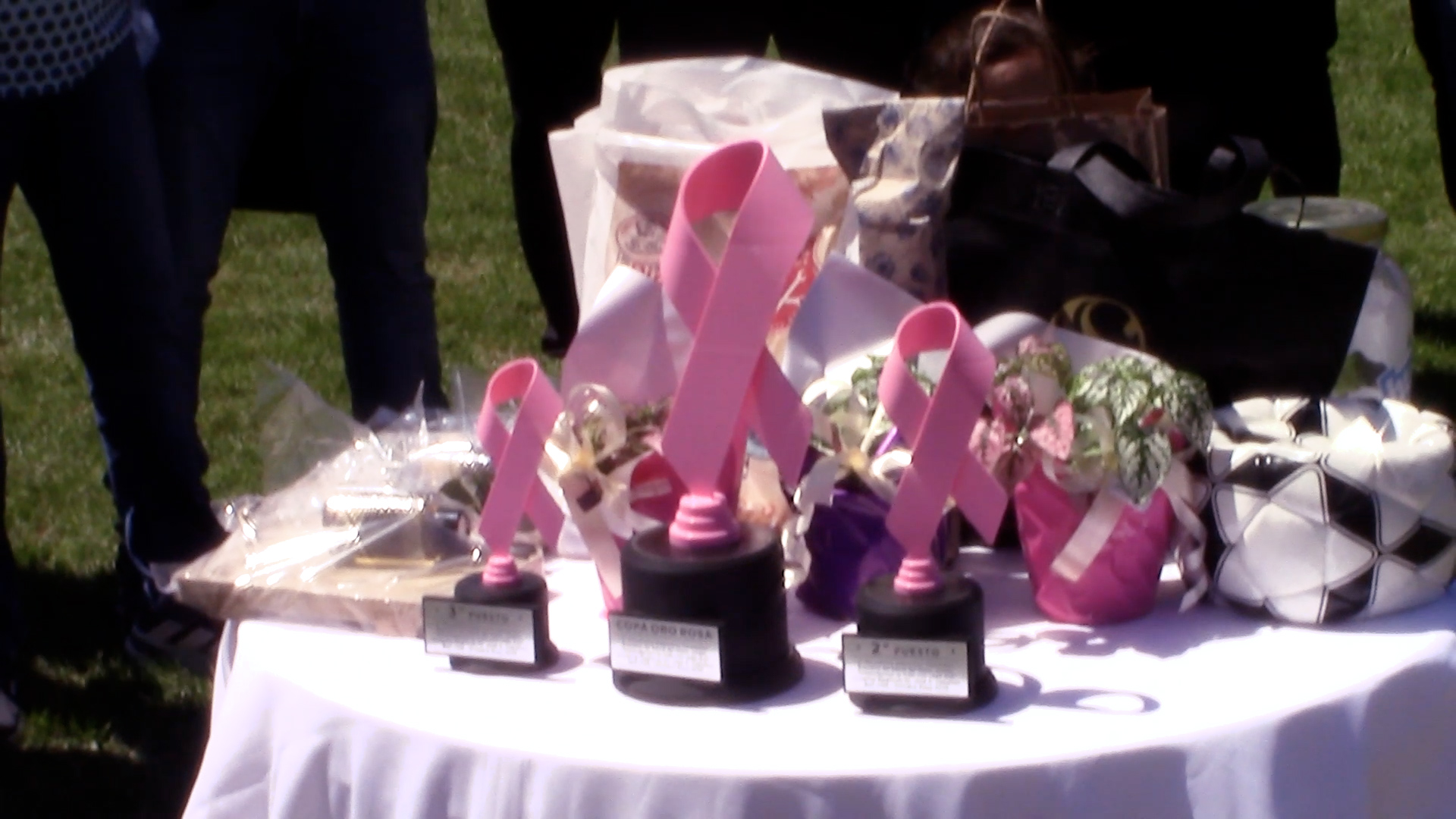 El Hospital Regional Bell Ville impulsó una jornada de fútbol femenino por la prevención del cáncer de mama