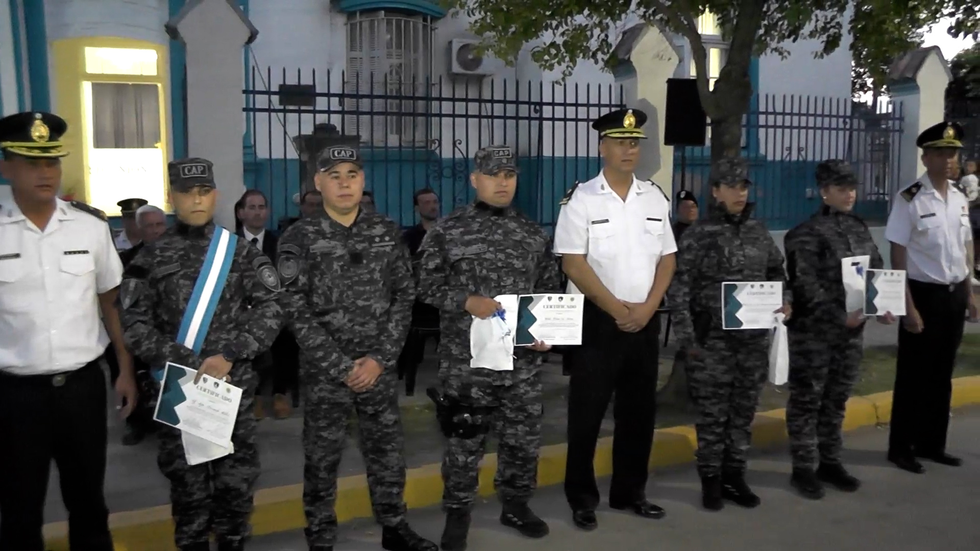 Reconocimiento y nuevos uniformes para la Patrulla Preventiva de Bell Ville